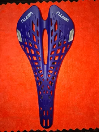 Sillín bicicleta Vertu azul