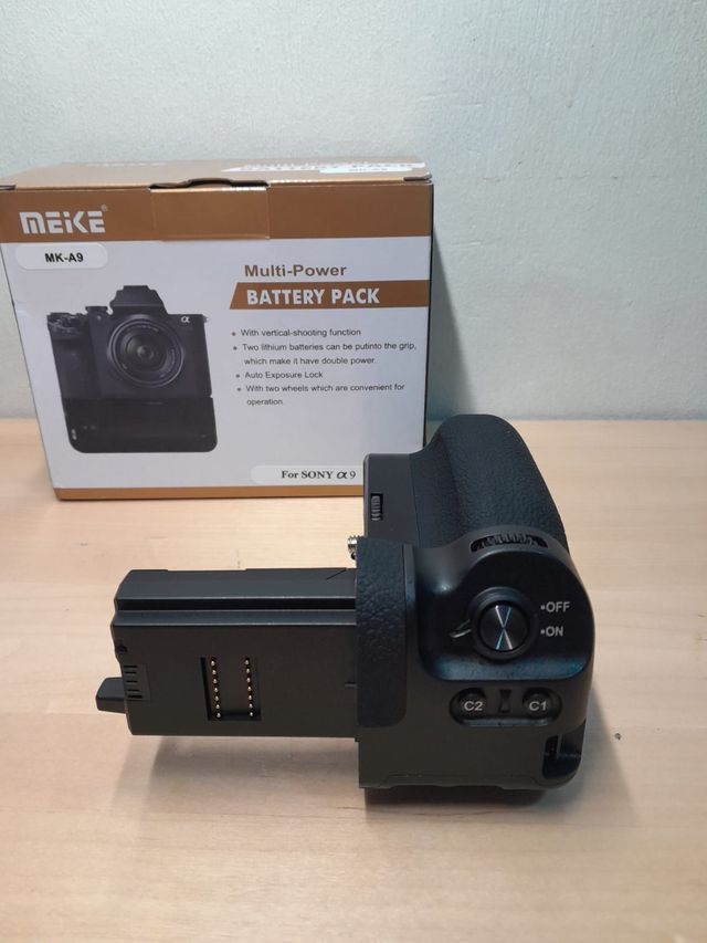 Meike MK-A9 Empuñadura Batería Sony Alpha 9