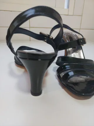 Zapatos Balenciaga Talla 37 verde botella