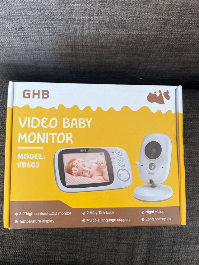 Vigilabebés GHB VB603 con Cámara