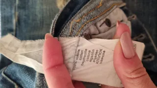 Jeans uomo vintage strappati