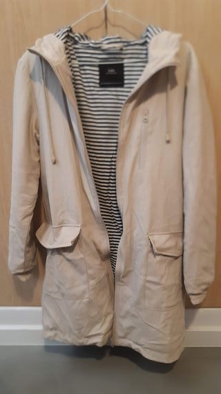Abrigo ZARA mujer beige