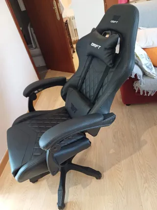 Se vende Silla Gaming Drift Negra Nueva