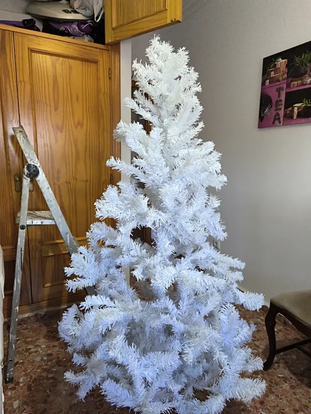 Árbol Navidad Blanco 1.70m Nuevo