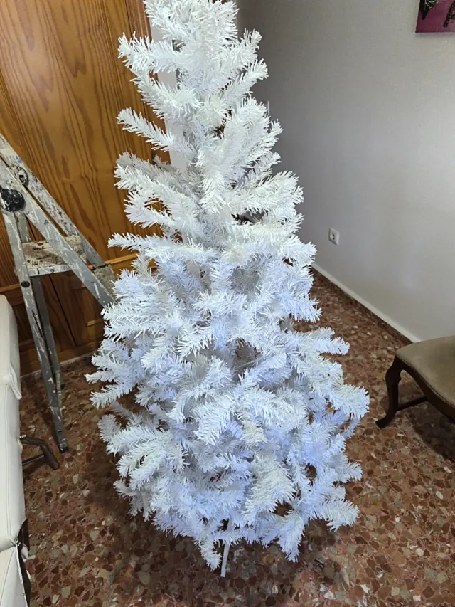 Árbol Navidad Blanco 1.70m Nuevo