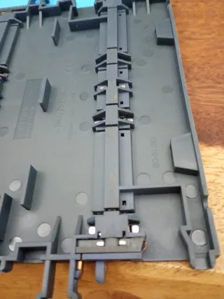 Scalextric lote 2 rectas 180 mm pista gris