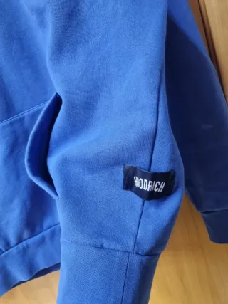 Sudadera Hoodrich Azul Talla XL