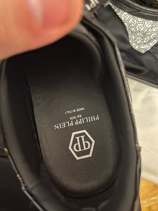 Zapatillas Philipp Plein Negras y Doradas