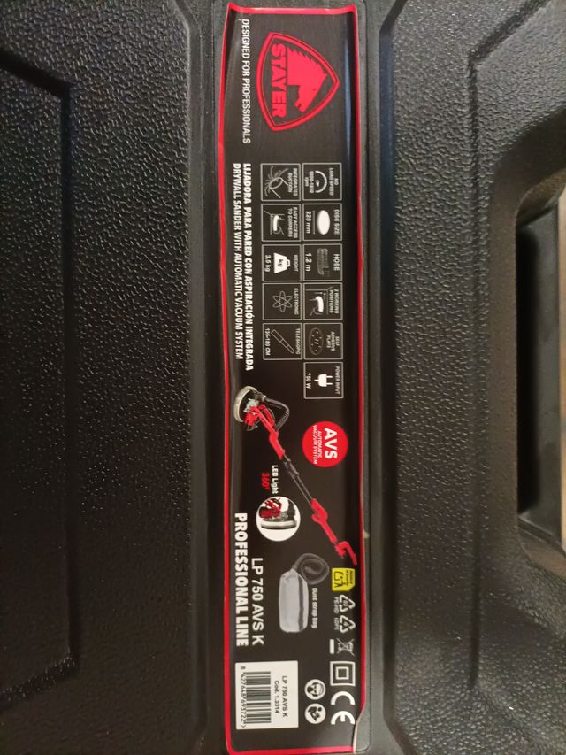 Lijadora Stayer LP 750 AVS K Profesional