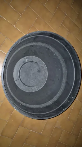 Macetero Grande Estilo Barril