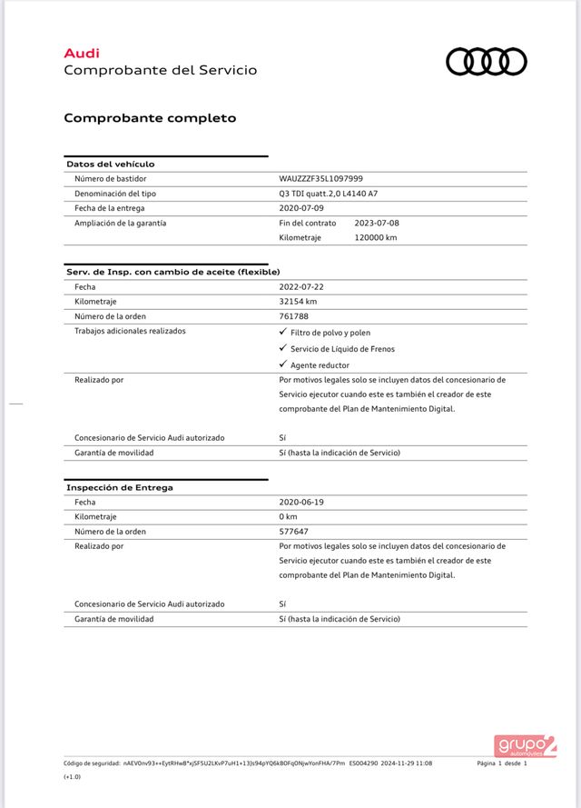 Audi Q3  40 TDI Stronic Quattro