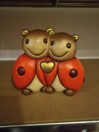 Thun Coppia Coccinelle Con Cuore