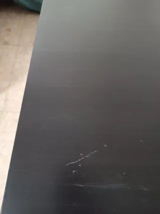 Mesa de centro Ikea serie Hemnes negra