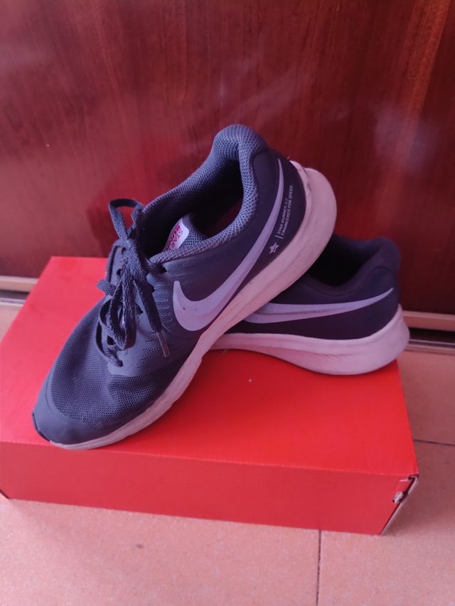 Tenis Nike Star Runner 4 azul/morado