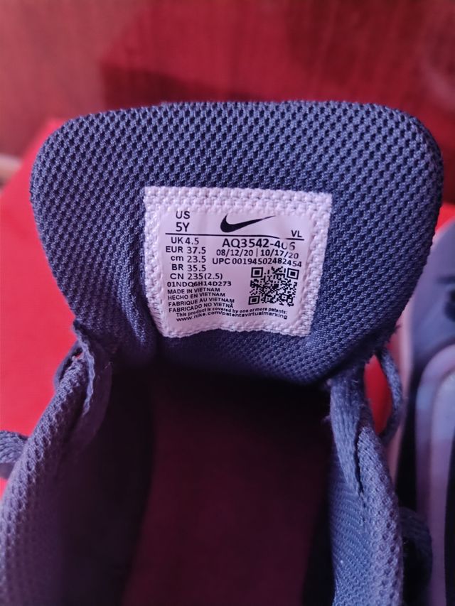 Tenis Nike Star Runner 4 azul/morado