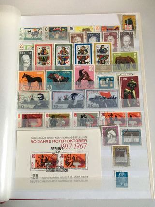 Clasificador Sellos Alemania RDA