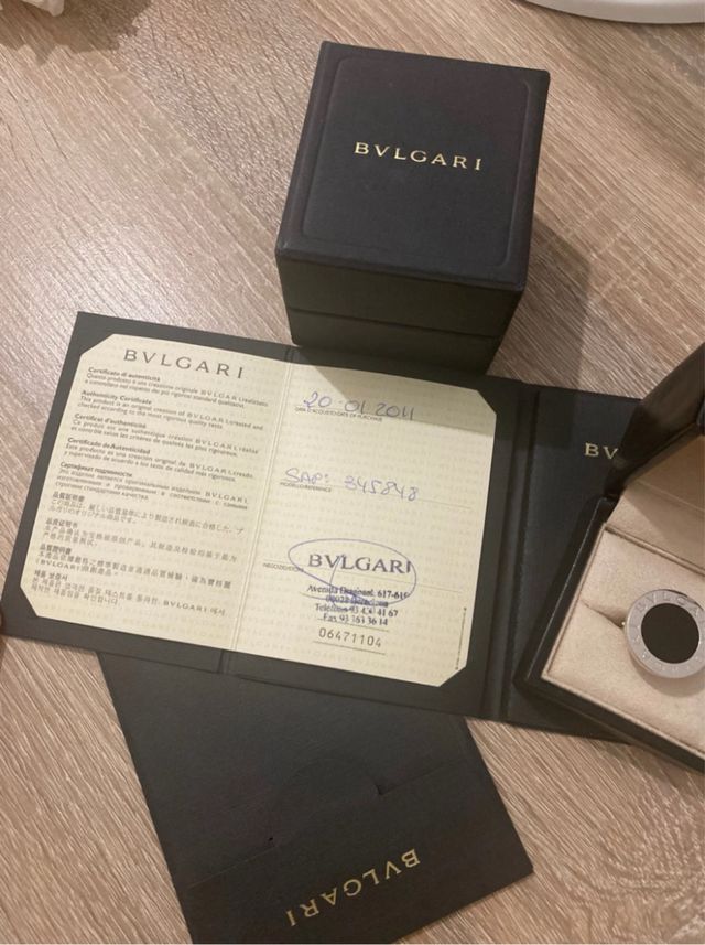 Anillo Bvlgari