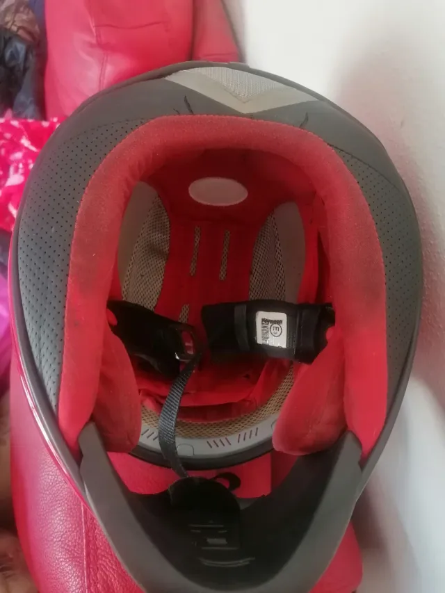 Casco de moto Bell M1 rojo