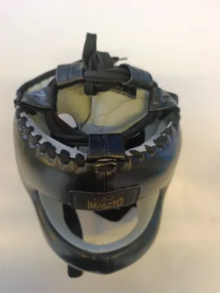 Casco boxeo Impacto piel vacuno