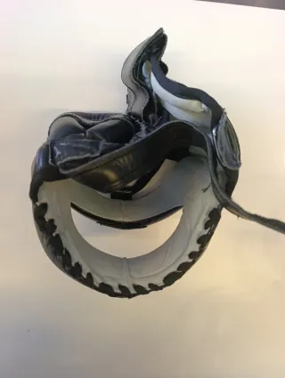 Casco boxeo Impacto piel vacuno