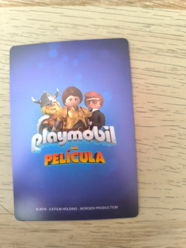 Lote cartas Playmobil La Película