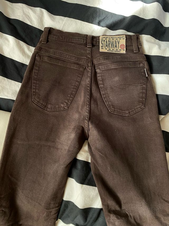 Pantalones Vintage Marrón Starway