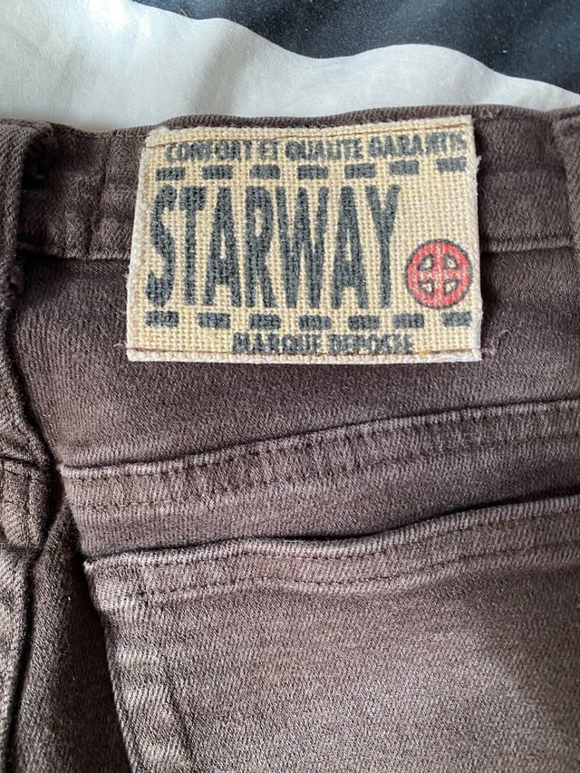 Pantalones Vintage Marrón Starway