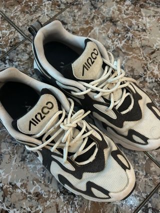 Zapatillas Nike Air 200 Negro Blanco