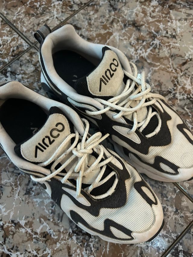 Zapatillas Nike Air 200 Negro Blanco