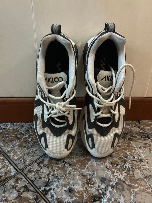 Zapatillas Nike Air 200 Negro Blanco