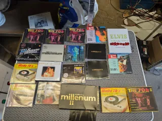 Lote 50 CDs Música Variada Pop Rock