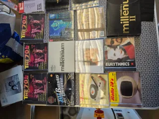 Lote 50 CDs Música Variada Pop Rock