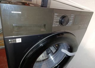 Lavadora Samsung Carga Frontal Negra