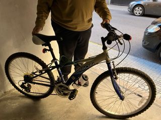 Bicicleta Oregon Azul y Blanca juvenil,