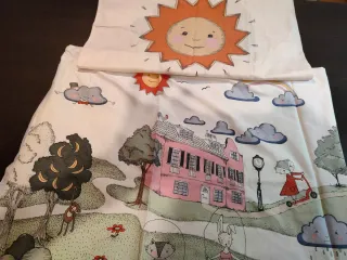 Cama infantil +Colchón +2 conjuntos de  nórdico