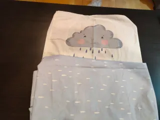 Cama infantil +Colchón +2 conjuntos de  nórdico