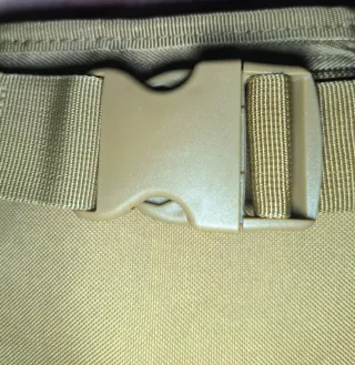 Riñonera Táctica Beige/Verde Militar