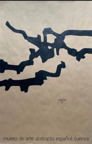 Chillida firmado Museo de Cuenca