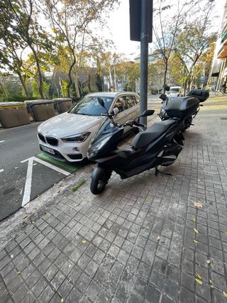 Honda PCX 125 2022 Negro mate.