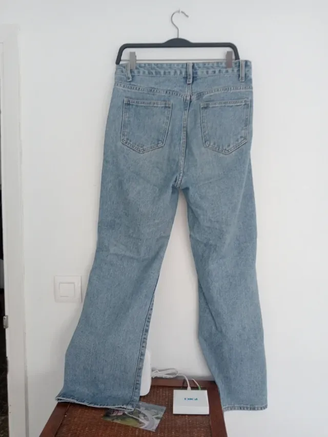 Vaqueros Shein rotos talla 38