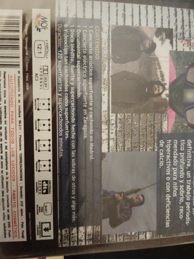 DVD El Duvede de Los Gandules