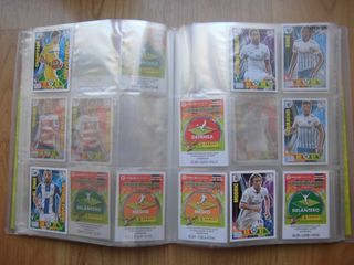 ÁLBUM ARCHIVADOR ADRENALYN 2016-17 + 118 CARTAS