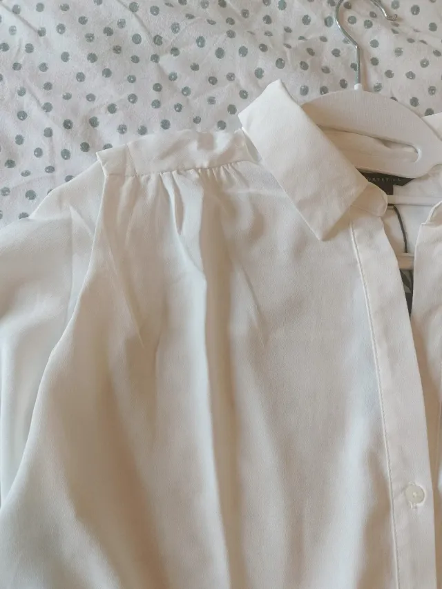 Blusa Cortefield Blanca Mujer