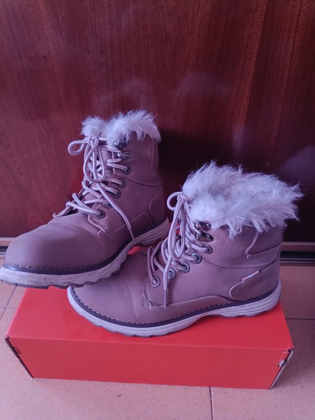 Botas con pelo interior