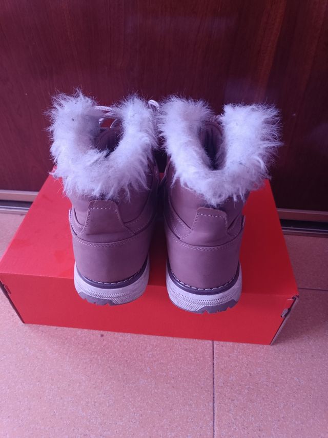Botas con pelo interior