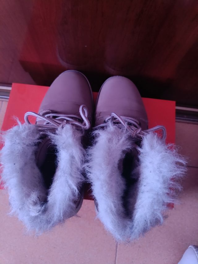 Botas con pelo interior