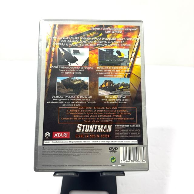 Stuntman - Platinum - Ps2 - PAL ITA - Completo