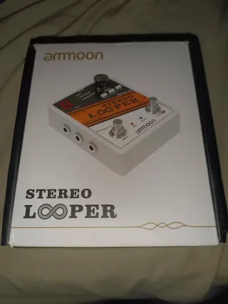 Ammoon Stereo Looper Pedal Guitarra
