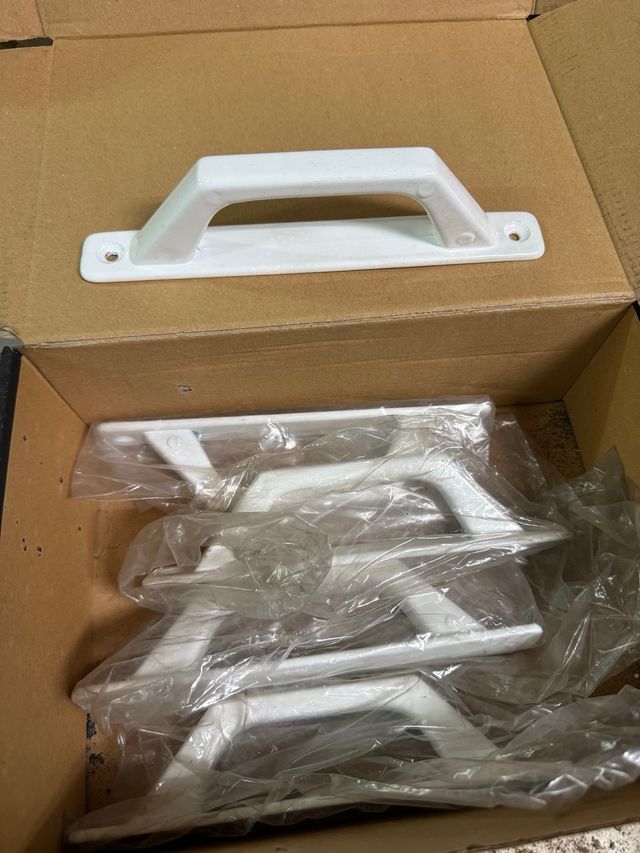 Asas blancas lacadas (pack 5)