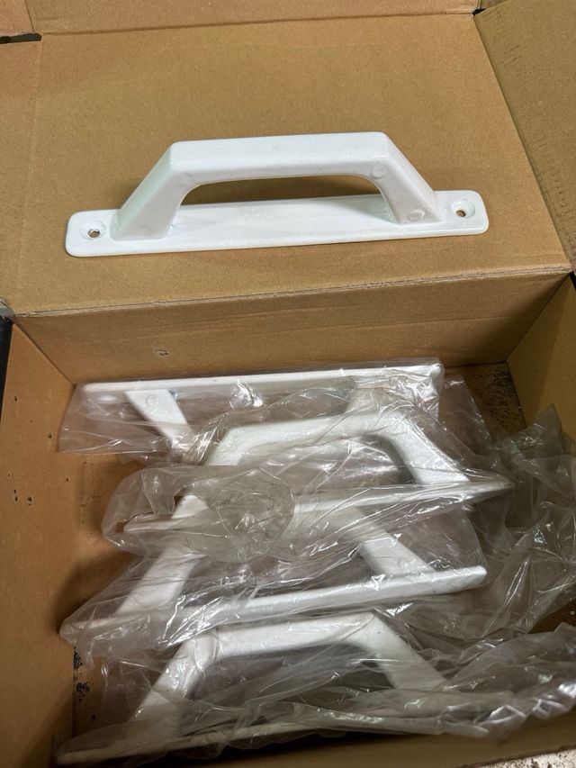 Asas blancas lacadas (pack 5)